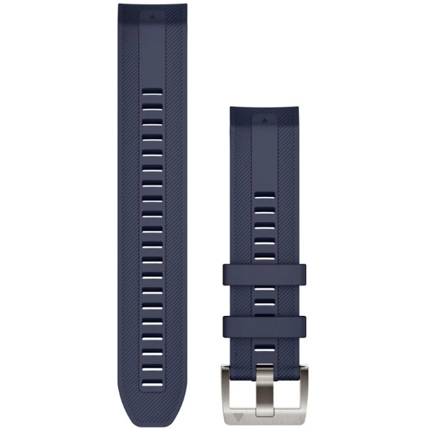 Фото - Ремінець для смарт-годинника Garmin MARQ GEN2 QuickFit 22, Silicone Strap, Navy (010-13225-02)