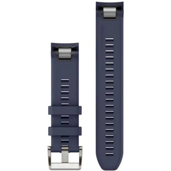 Фото - Ремінець для смарт-годинника Garmin MARQ GEN2 QuickFit 22, Silicone Strap, Navy (010-13225-02)