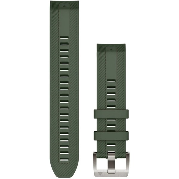 Фото - Ремінець для смарт-годинника Garmin MARQ GEN2 QuickFit 22, Silicone Strap, Pine Green (010-13225-01)