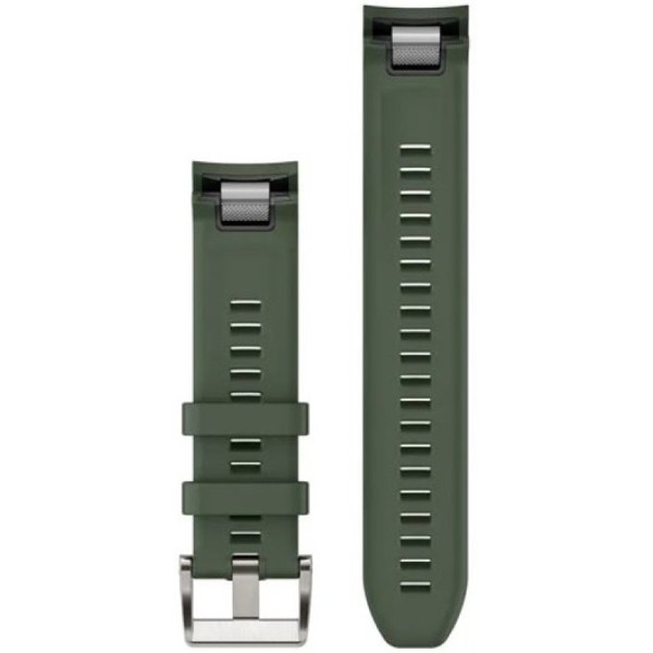 Фото - Ремінець для смарт-годинника Garmin MARQ GEN2 QuickFit 22, Silicone Strap, Pine Green (010-13225-01)