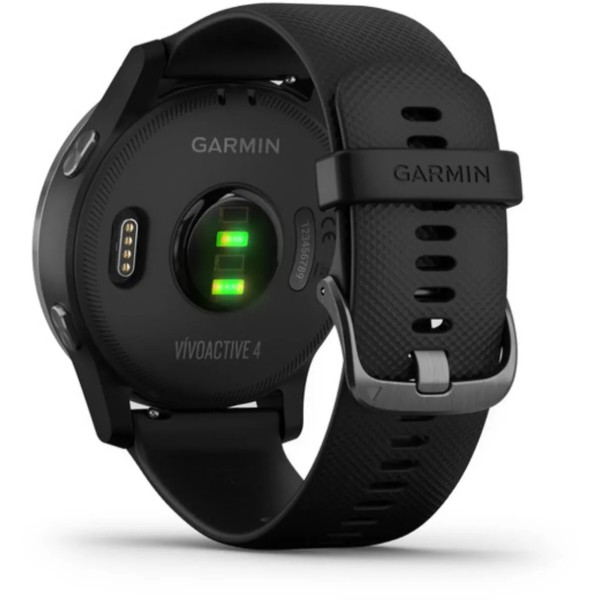 Фото - Смарт-часы Garmin Vivoactive 4 Black Case with Black Silicone Band (Б/У)