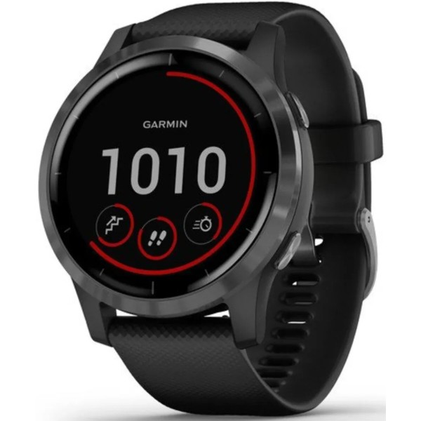Фото - Смарт-часы Garmin Vivoactive 4 Black Case with Black Silicone Band (Б/У)
