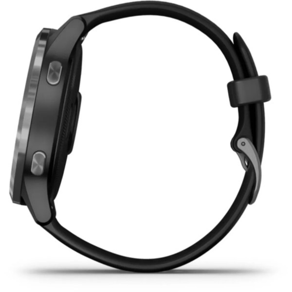 Фото - Смарт-часы Garmin Vivoactive 4 Black Case with Black Silicone Band (Б/У)