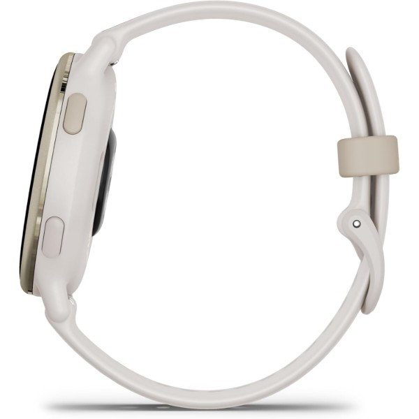 Фото - Смарт-часы Garmin Vivoactive 5 Cream Gold Aluminum Bezel with Ivory Case and Silicone Band (010-02862-5B)