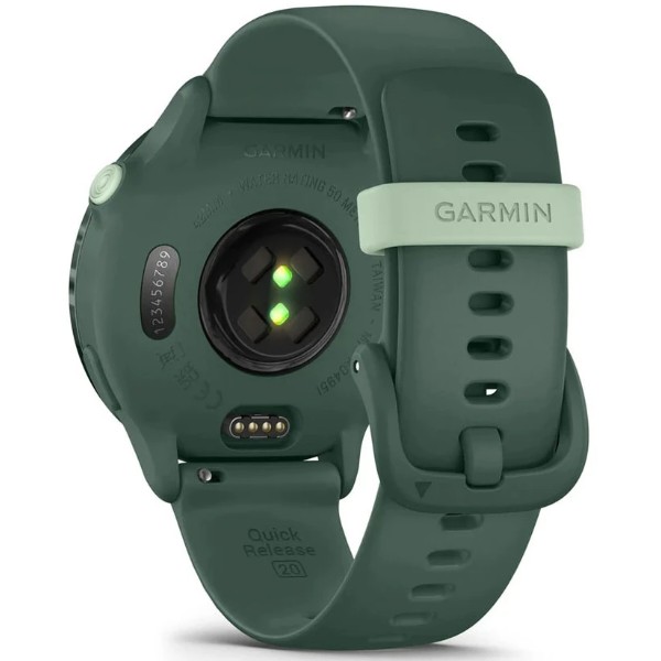 Фото - Смарт-часы Garmin Vivoactive 6 Metallic Jasper Green with Jasper Green Silicone Band (010-02985-42)