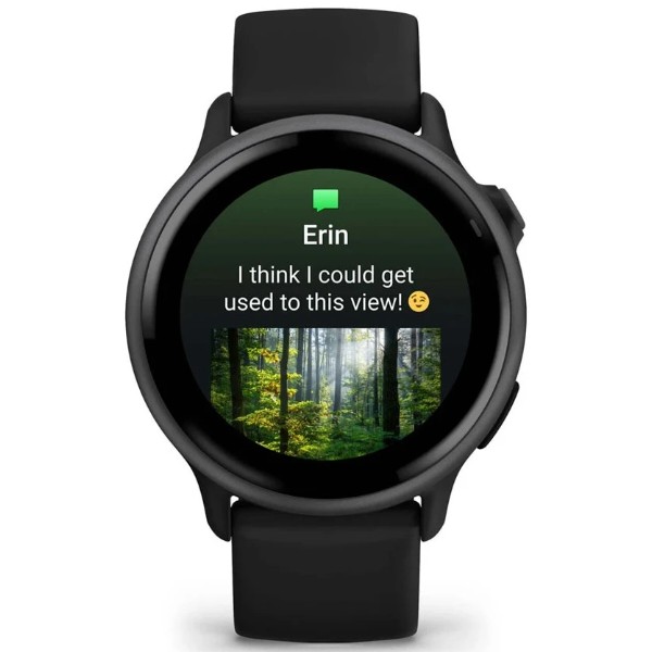 Фото - Смарт-часы Garmin Vivoactive 6 Slate with Black Silicone Band (010-02985-40)