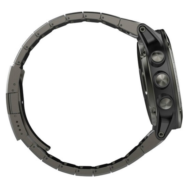 Фото - Смарт-часы Garmin Fenix 5X Slate Gray Sapphire with Metal Band (010-01733-03)