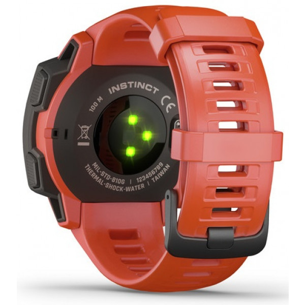 Фото - Смарт-годинник Garmin Instinct Flame Red with Red band (010-02064-02)