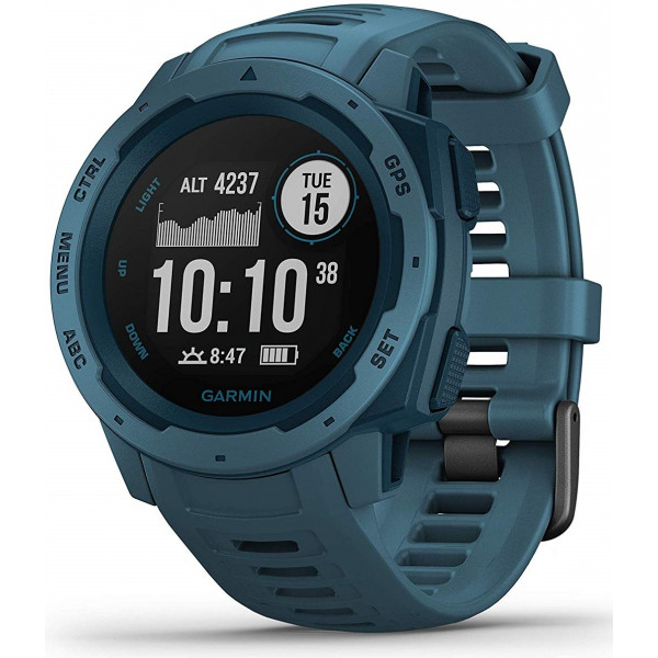 Фото - Смарт-часы Garmin Instinct Lakeside Blue (10-02064-04)