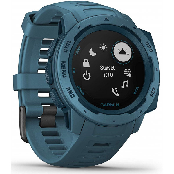 Фото - Смарт-часы Garmin Instinct Lakeside Blue (10-02064-04)