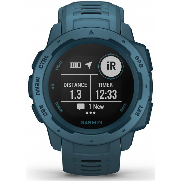 Фото - Смарт-часы Garmin Instinct Lakeside Blue (10-02064-04)