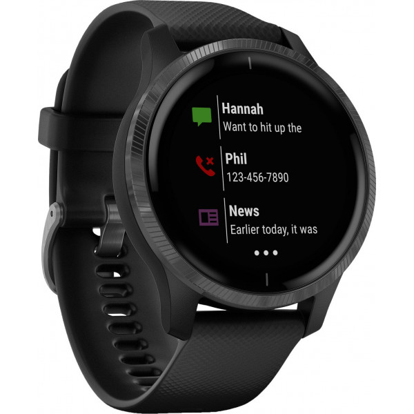 Фото - Смарт-годинник Garmin VENU Black/Slate (010-02173-13)