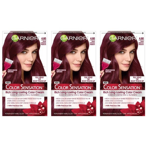 Фото - Краска для волос Garnier Color Sens 4.60 интенс.темно-красный