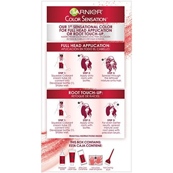 Фото - Краска для волос Garnier Color Sens 4.60 интенс.темно-красный