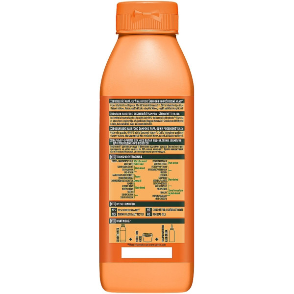 Фото - Шампунь жіночий Garnier Fructis Папайя Відновлення для пошкодженого волосся 350 мл (3600542290074)