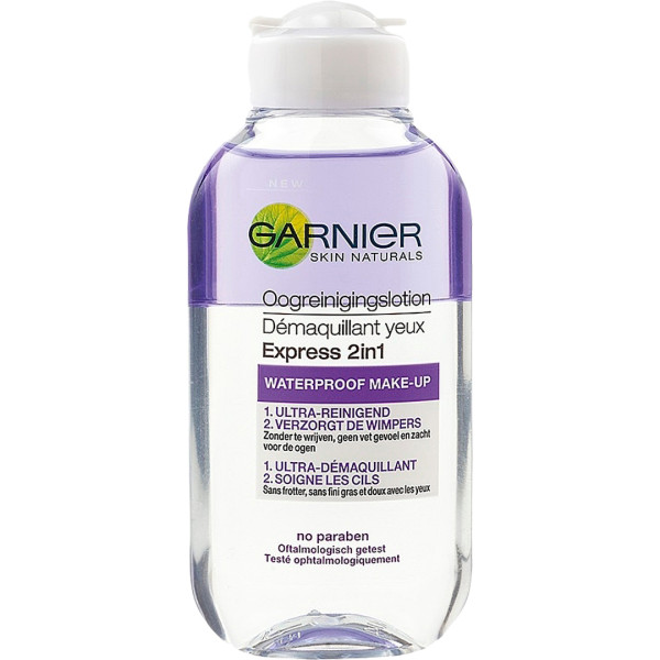 Фото - Лосьйон для зняття макіяжу Garnier Skin Naturals експрес 2в1 125 мл (3600541361331) Фото - Лосьйон для зняття макіяжу Garnier Skin Naturals експрес 2в1 125 мл (3600541361331)