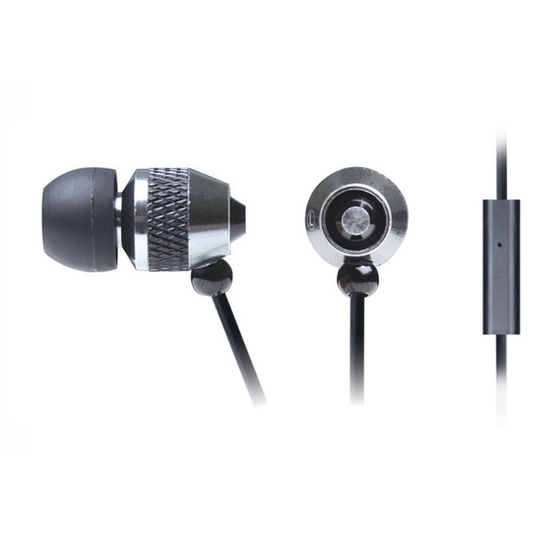 Фото - Навушники вкладиші дротові REAL-EL Z-1500 Mobile Black (EL124100034)