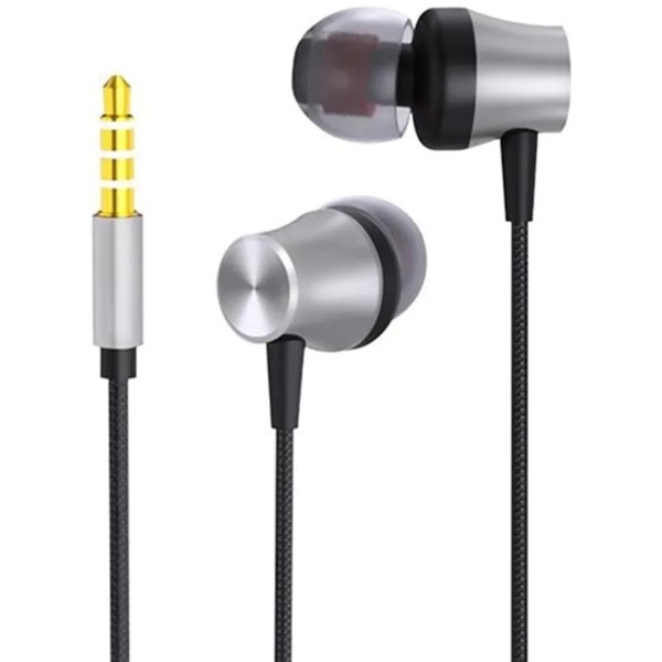 Фото - Наушники вкладыши проводные SkyDolphin SR03 Silver (HF-000459)