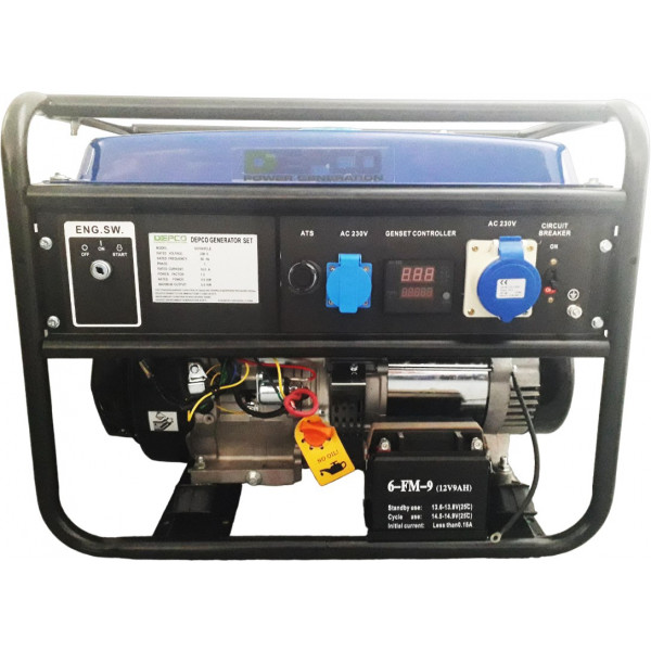 Фото - Генератор бензиновый DEPCO GS-5500CLE (un618)