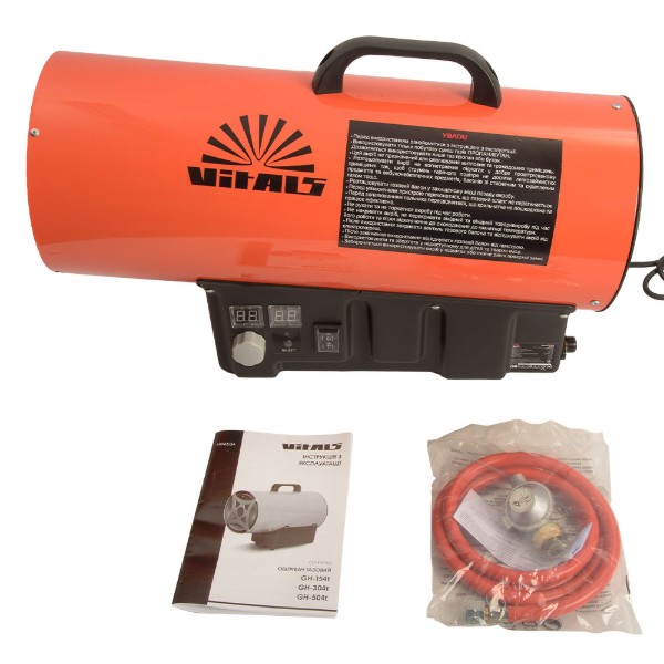 Фото - Газовий обігрівач VITALS GH-504t