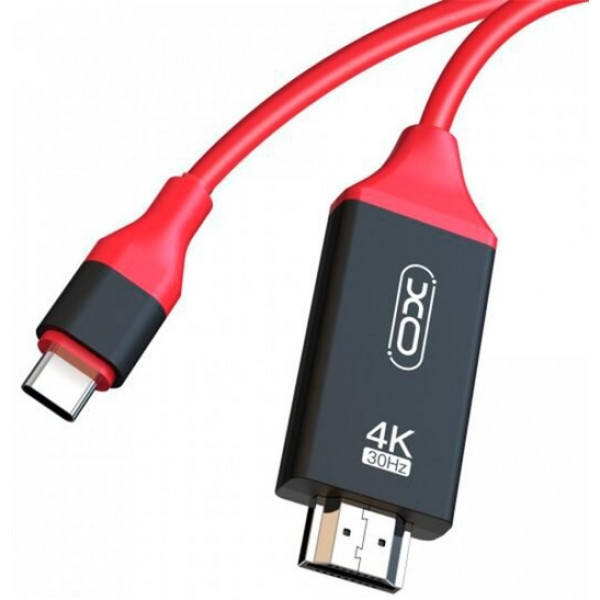 Фото - Адаптер XO USB C - HDMI 2 m (GB005) Фото - Адаптер XO USB C - HDMI 2 m (GB005)