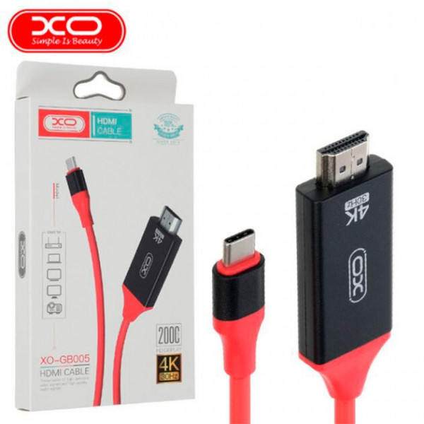 Фото - Адаптер XO USB C - HDMI 2 m (GB005)