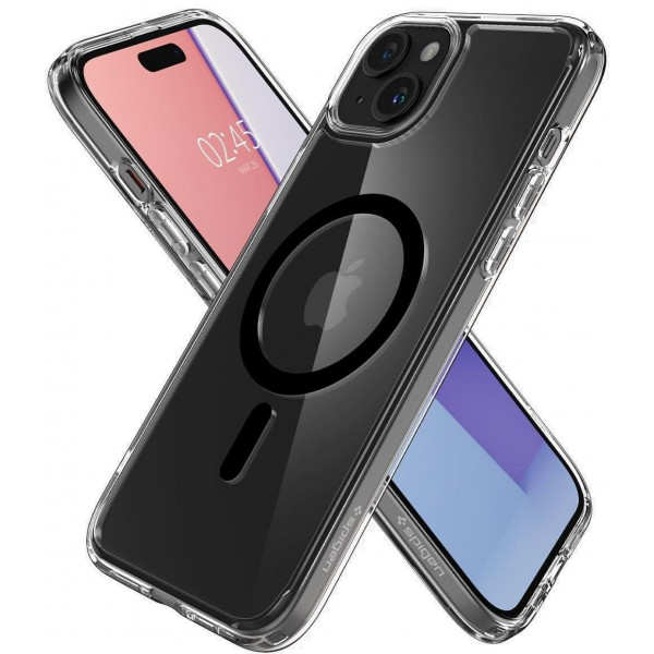 Фото - Чохол для смартфону Spigen for Apple iPhone 15 Plus Ultra Hybrid MagFit, Black (ACS06661)