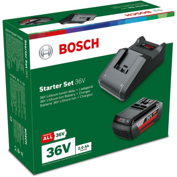 Фото - Акумулятор для електроінструментів Bosch GBA 36V 2.0Ah та ЗП AL 36V-20 (F.016.800.609)
