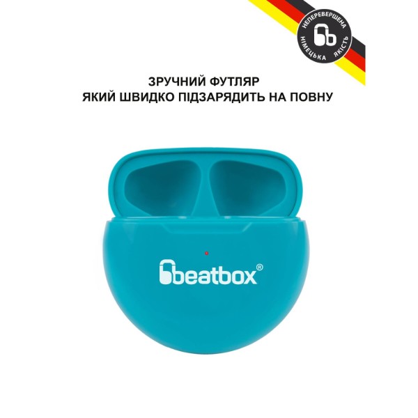 Фото - Навушники вкладиші бездротові TWS BeatBox PODS PRO 6 blue (bbppro6bl)