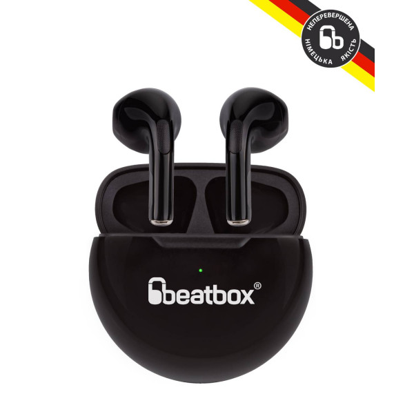 Фото - Навушники вкладиші бездротові TWS BeatBox PODS PRO 6 black (bbppro6b)