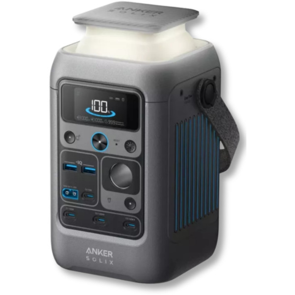 Фото - Зарядная станция универсальная Anker Solix C300 DC с LiFePO4-батареей (300W,288Wh) Black (714963)