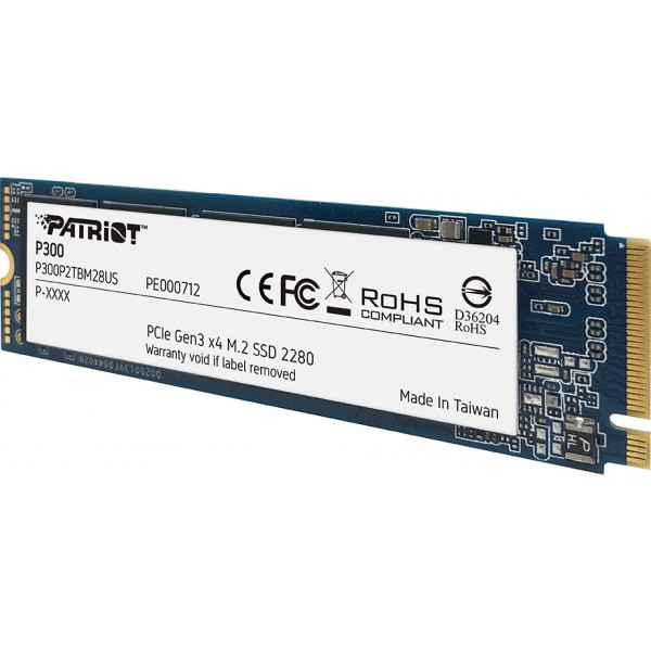 Фото - SSD-накопичувач внутрішній Patriot P300 512GB M.2 2280 PCIe NVMe 3.0 x4 TLC (P300P512GM28)
