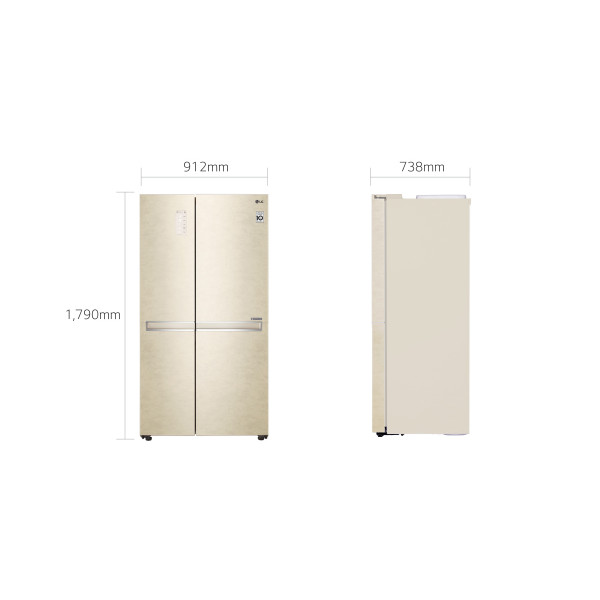 Фото - Холодильник LG GC-B247SEUV SbS