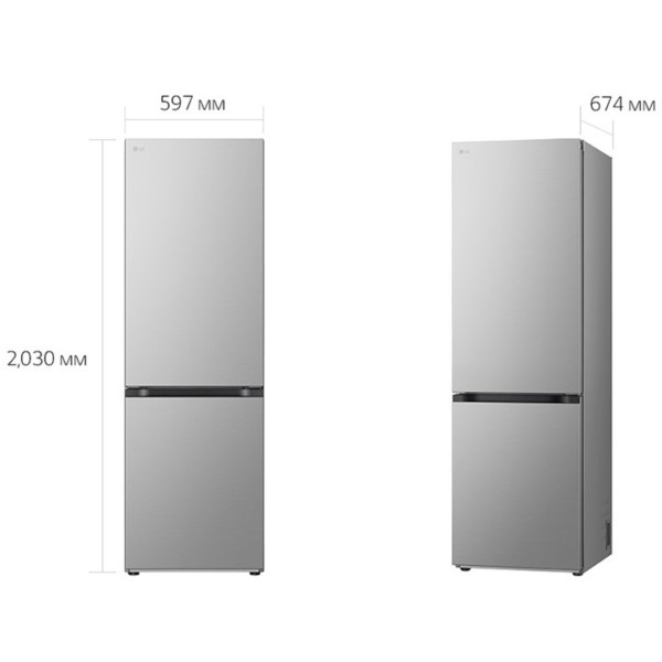 Фото - Холодильник LG GC-B509EMSM