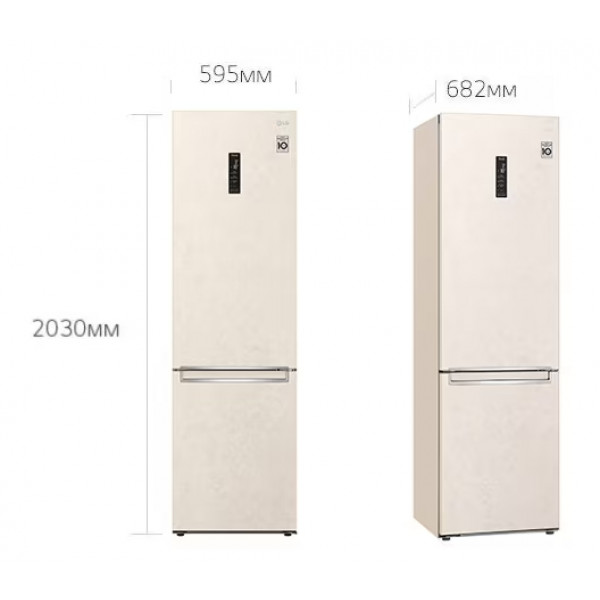 Фото - Холодильник LG GC-B509SESM