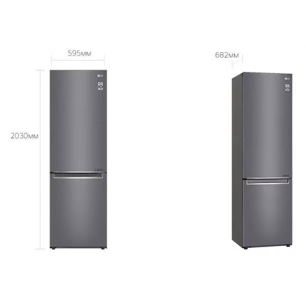 Фото - Холодильник LG GC-B509SLCL