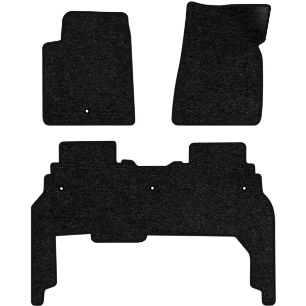 Фото - Килимки ворсові в салон авто EVAtech Standard для GMC Acadia 8 seats 2006-2016 1 покоління SUV USA чорний кант GC43430ZB3TL4VEB