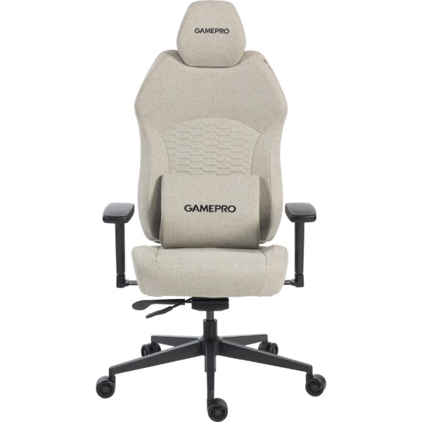 Фото - Крісло для геймерів GamePro GC760LG Light Grey