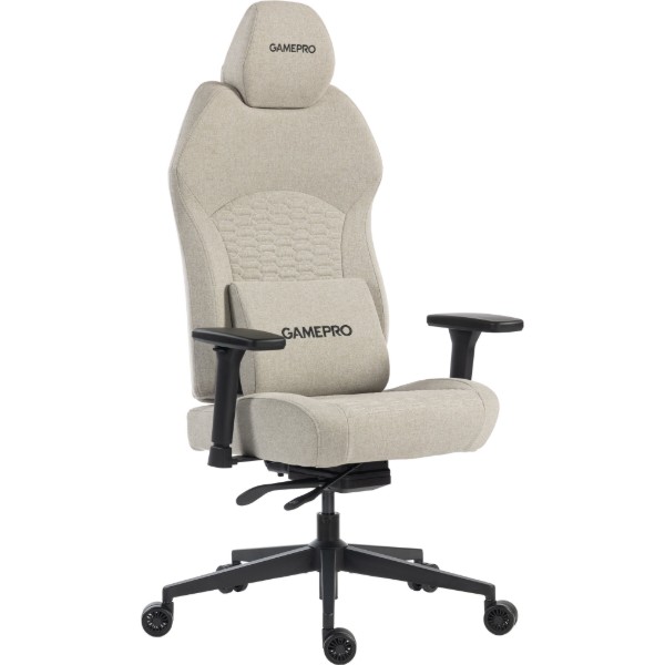 Фото - Крісло для геймерів GamePro GC760LG Light Grey