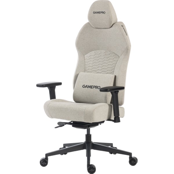 Фото - Крісло для геймерів GamePro GC760LG Light Grey