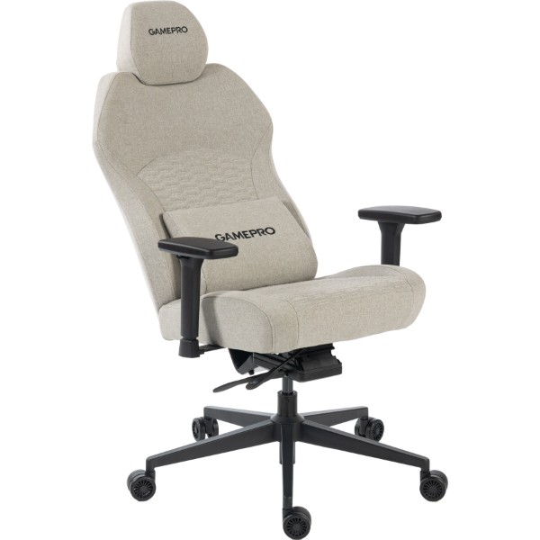 Фото - Крісло для геймерів GamePro GC760LG Light Grey
