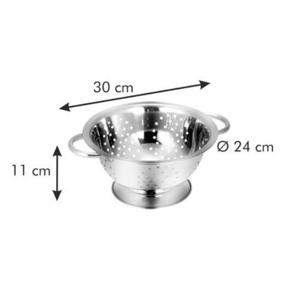 Фото - Дуршлаг tescoma 428510 GrandChef 24 cм