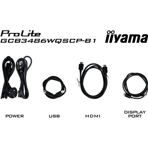 Фото - Монітор IIYAMA GCB3486WQSCP-B1