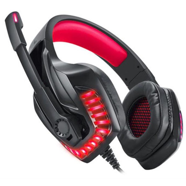 Фото - Гарнитура проводная игровая REAL-EL GDX-7650 Black/Red