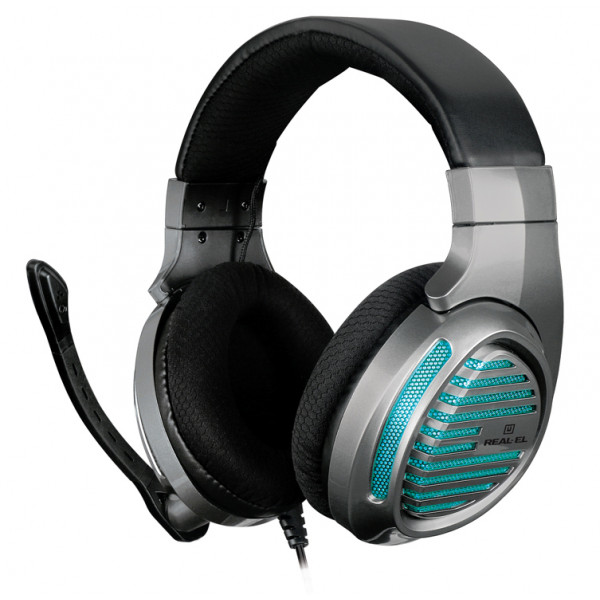 Фото - Гарнитура проводная игровая REAL-EL GDX-7670 Gun Metal
