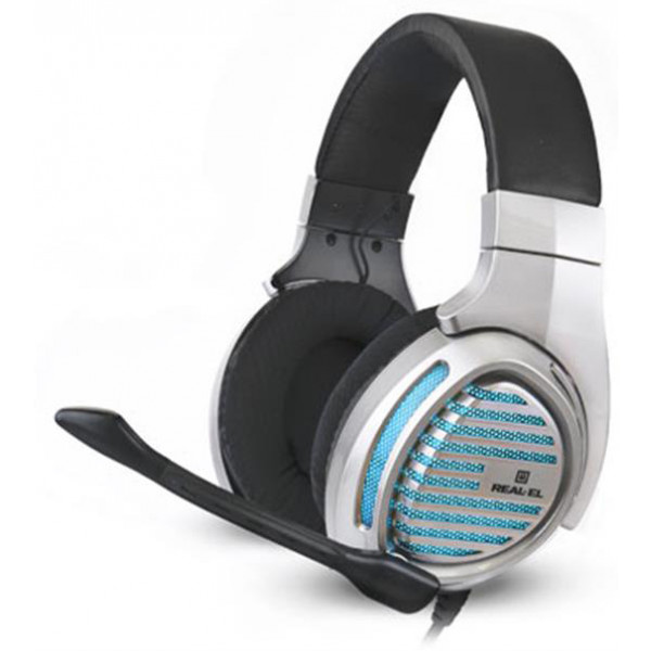 Фото - Гарнитура проводная игровая REAL-EL GDX-7670 Gun Metal