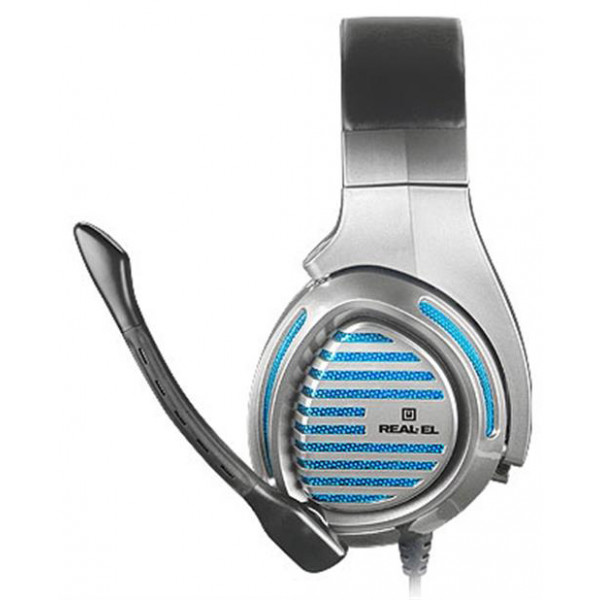 Фото - Гарнитура проводная игровая REAL-EL GDX-7670 Gun Metal