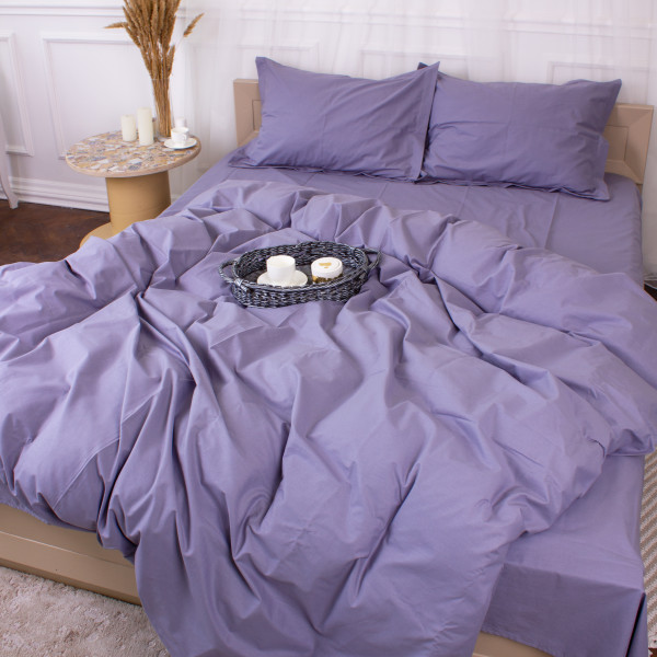 Фото - Комплект постільної білизни MirSon Poplin Line 056 Smoky 143 x 210 см (2200006279020)