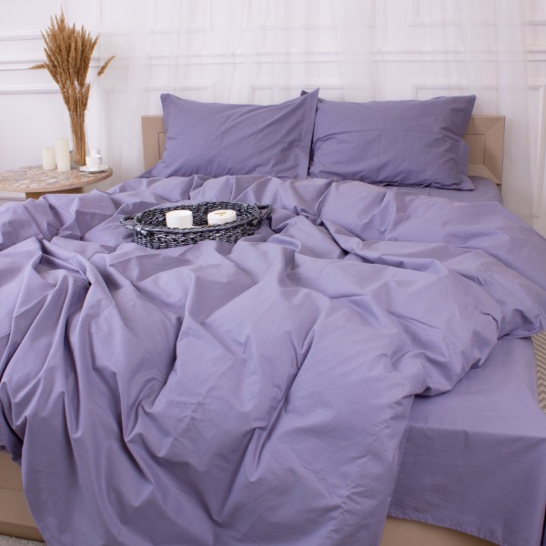 Фото - Комплект постільної білизни MirSon Poplin Line 056 Smoky 160 x 220 см (2200006279037)