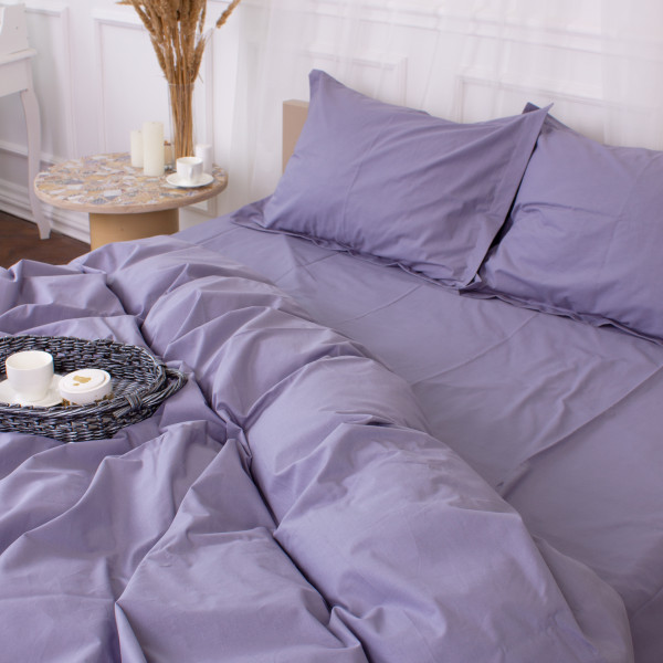 Фото - Комплект постільної білизни MirSon Poplin Line 056 Smoky 143 x 210 см (2200006279020)